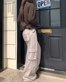 Kepit Frill Button Long Sleeve Knit Cardigan