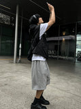 Cotton Pintuck Bermuda Training Pants