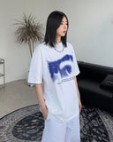 Maven-printed short-sleeved T-shirt