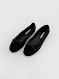 1090 Ribbon suede flat shoes (1 cm)
