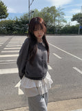 Ate Round Knit Cardigan