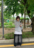 Latoli Summer Check Hooded Zip-up Wind Jumper