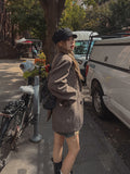 (WOOL 30%) Kona Herringbone Classic Blazer