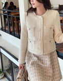 Linzer Round Surgical Tweed Jacket