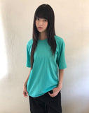 [Unisex] Ricket Back Eyelet Short Sleeve T-shirt