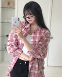 Century Over Fit Check Shirt
