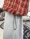 Seddy Check String Hood Shirt