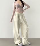 U-neck button-down see-through slim fit t-shirt