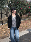 Timber Hem Snap Washing Denim Pants
