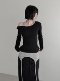 Juven Bodysuit Layered Halter Top