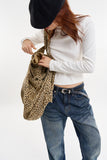 Leopard big shoulder bag