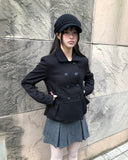 Lowell double-button short jacket