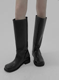 1124 Basic Long Boots (4 cm)