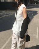 [MADE] Bellic See-through Punching Lace Hooded Cardigan