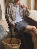 Shua Linen Check Shirt