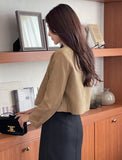 Jenny Suede Crop Jacket