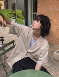 Heyd Linen Half Blazer