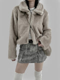 Line fur jacket