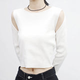 Recto cut-out cropped knitwear