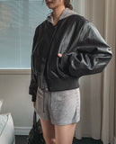 Pie Terry Studded Color Matching Shorts