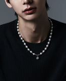 [LAN ARCHIVE] Antique Baroque Cross Mix Necklace