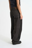 Heavy warm corduroy wide pants