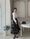Roche Flower Banding Skirt