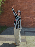 Woodin Diagonal Pocket Button Two-Way Cargo Pants