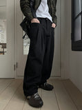 Brit Pleats Pintuck Balloon Pants