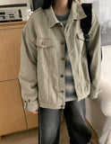 [unisex] Coldw Hood Layered Collar Jacket