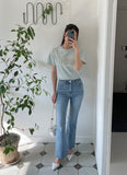 Waltz Slim Bootcut Denim Pants