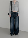 Mar Deep Blue Washed Denim