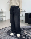 Harpin Wide Banding Denim Pants