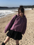 Sio Balloon Pumpkin Belt Mini Skirt