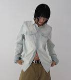 VINTAGE WESTERN DENIM SHIRT