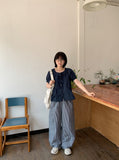 Sihan String Banding Stripe Cargo Pants