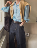 Ahsoka Dart Wide Denim Pants