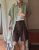 Dexter ST Pleated Short Sleeve Shirt