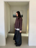 Podan Raw Denim Balloon Wide Pants