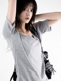 Minish off-shoulder sweatshirt