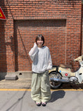 Zevner Banding Nylon Wide Pants