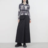 Plaidie Birkin Skirt Slacks