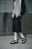 Bermuda Half Star Denim Pants