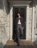 Proi Denim Tweed Round Jacket