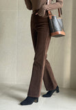 Berto Span Corduroy Bootcut Pants
