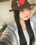 Mima I Love Embroidery Camp Cap