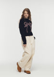 Ribbon Brush CROP Knit