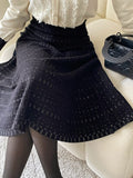 Shumare Pearl Knit Flare Skirt
