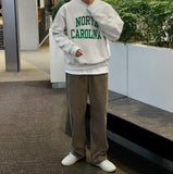 Carolina Lettering Brushed Sweatshirt