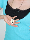 DEEP V-NECK TEE